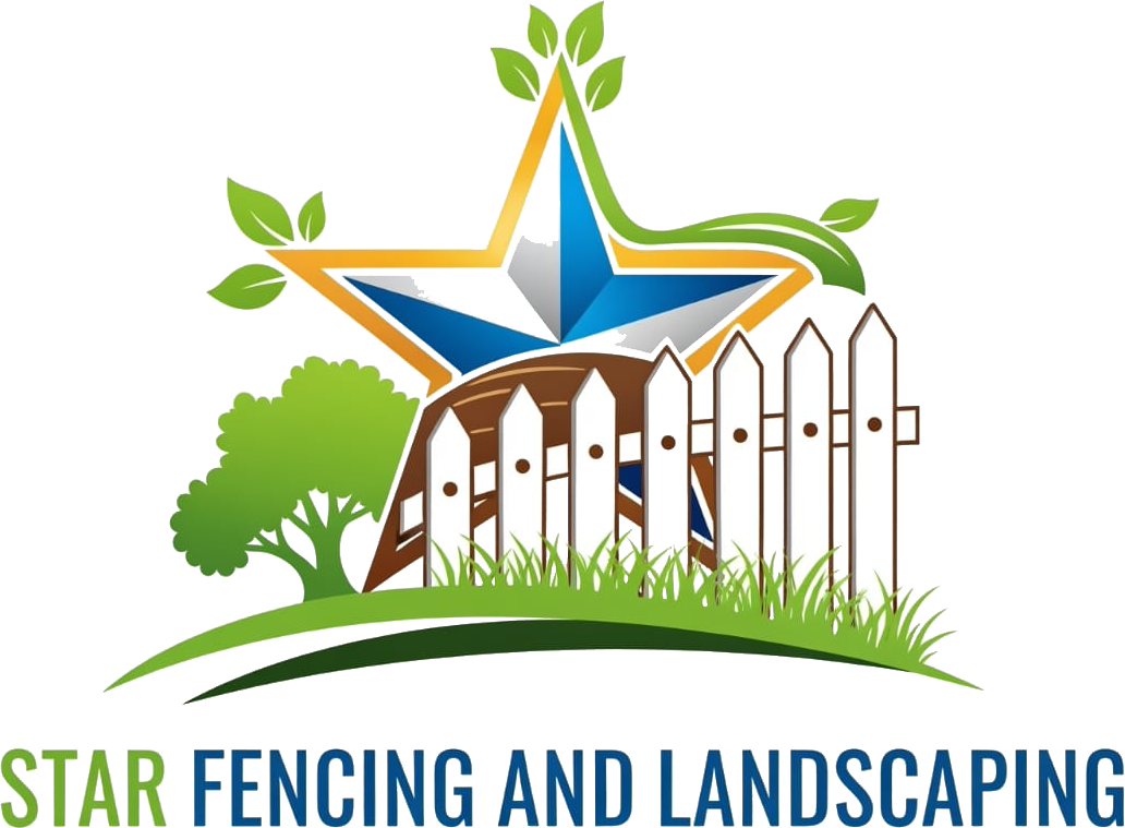 Star fencing and landscaping logo